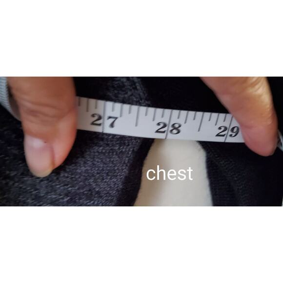 Vintage Protege Collection Geometric Sweater XL Mens Black & Gray - Picture 9 of 10